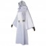 Star Wars Cosplay Leia Organa Solo Costume White Dress