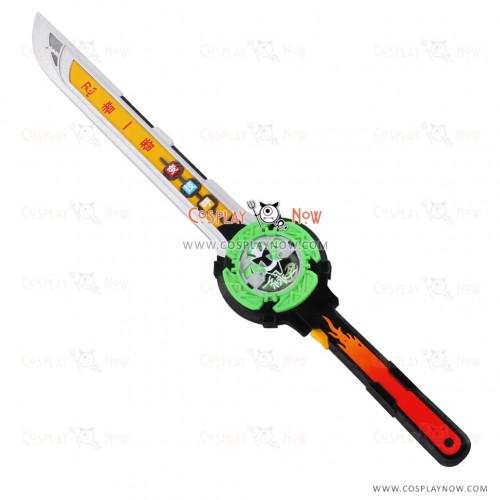 Power Rangers Shuriken Sentai Ninninger Midoninger (Ninja Steel Green Cosplay Props