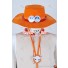One Piece Cosplay Portgas D Ace Necklace
