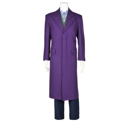 Batman Cosplay The Joker Costume Purple