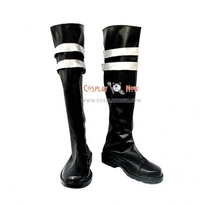 Dissidia Final Fantasy Cosplay Shoes Sephiroth Black Boots