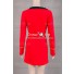 Star Trek Costume TOS The Female Duty Uniform Red Dress