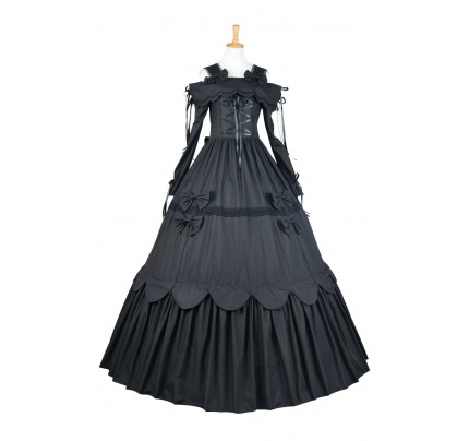 Lolita Dress Southern Belle Gothic Lolita Gown Dress Cosplay Costume