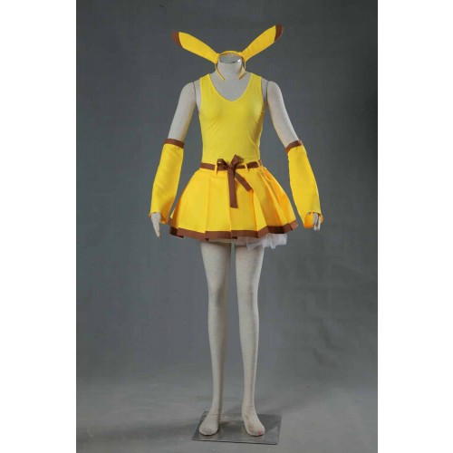 Pokemon Pikachu Human Cosplay Costume