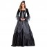 Gothic Gorgeous Queen Cosplay Vampire Witch Costume Dress