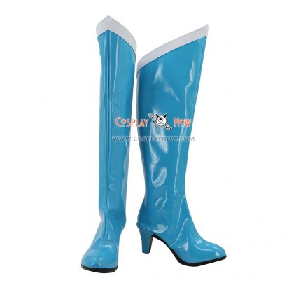 Sailor Moon Cosplay Shoes Mizuno Ami Sailor Mercury Boots