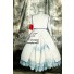 Trinity Blood Esther Blanchett Cosplay Costume White Dress