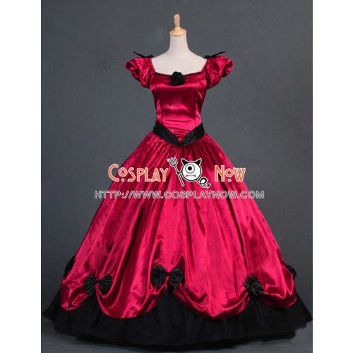 Victorian Southern Belle Princess Ball Gown Period Formal Reenactor Lolita Dress Costume