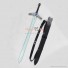 Sword Art OnlineⅡMother Rosary Kirito White Sword with Strap Cosplay Props