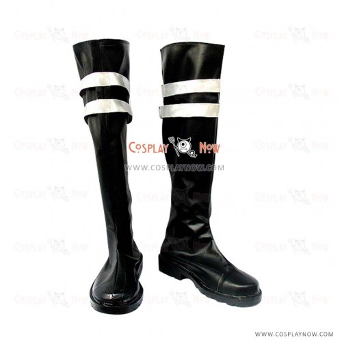 Dissidia Final Fantasy Cosplay Shoes Sephiroth Black Boots