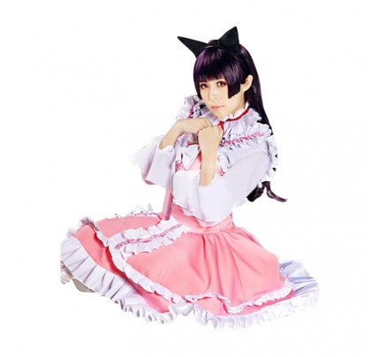 Oreimo My Little Sister Can't Be This Cute Cosplay Ruri Gokou Kuroneko Costume