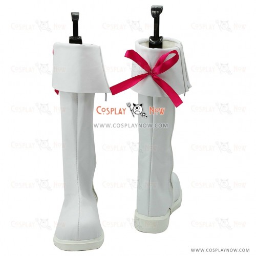 AKB0048 Cosplay Shoes Chieri Sono White Boots