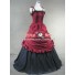 Southern Belle Civil War Ball Gown Prom Red Dress