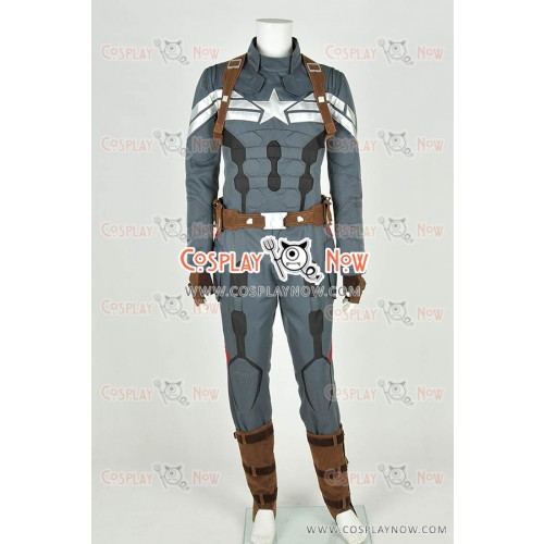 Captain America 2 The Winter Soldier Cosplay Steve Rogers Costume