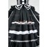 Lolita Dress Gothic Punk Lolita Black Frill Cosplay Costume