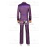Batman Arkham Knight The Joker Cosplay Costume Purple