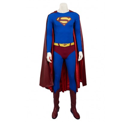 Superman Clark Kent Costume For Superman Returns Cosplay