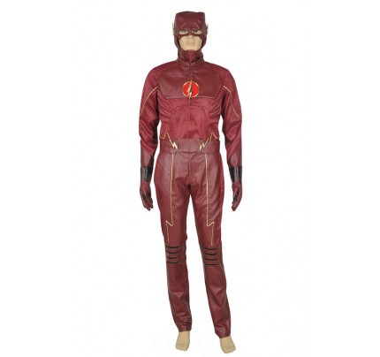 The Flash 2014 Barry Allen Cosplay Costume 