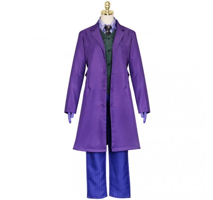 Batman The Dark Knight Cosplay The Joker Costume Suit Uniform 