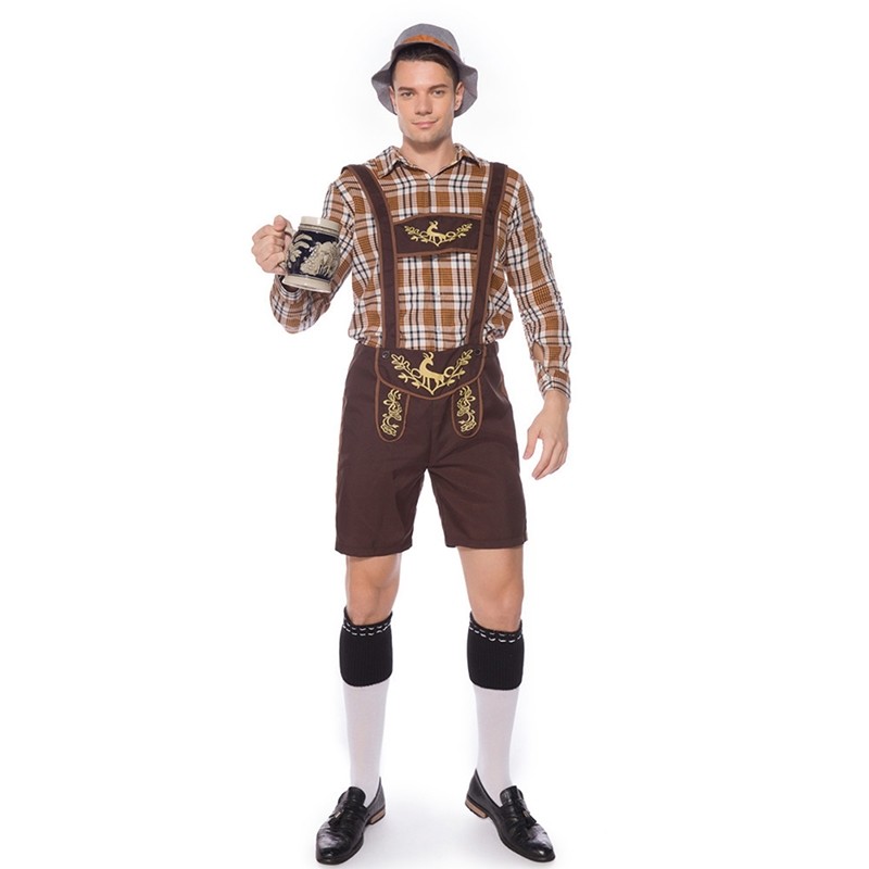 German Munich Oktoberfest Cosplay Costume Waiters Work Uniform Stage ...