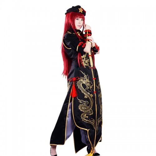 Touhou Project Cosplay Hong Meiling Costume