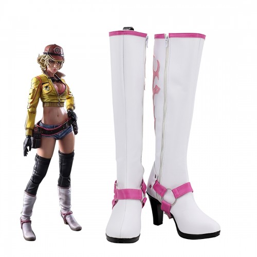 Final Fantasy Cindy Aurum Cosplay Boots