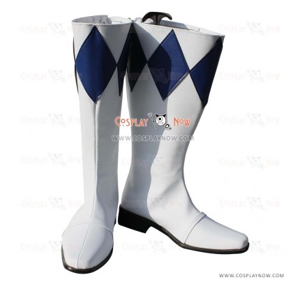 Power Rangers Cosplay Shoes Saber Tiger Boots