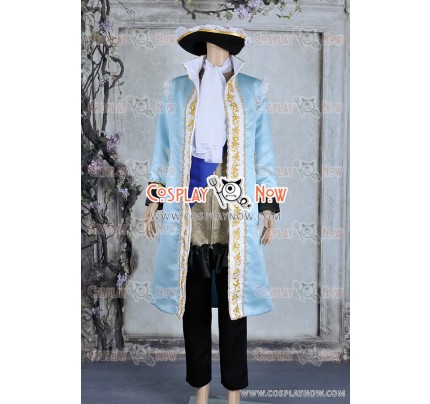Hetalia: Axis Powers France Francis Bonnefeuille Cosplay Costume