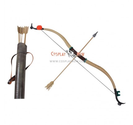 Brave Merida Bow Arrow Belt and Arrow Hoder PVC Replica Cosplay Props