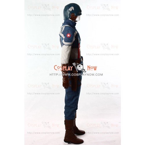 Steve Rogers Costume For Captain America 1 Cosplay Uniform New
