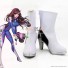 Overwatch Cosplay Hight heeled D.Va Shoes