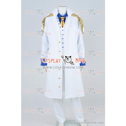 One Piece Cosplay Kuzan Aokiji Costume