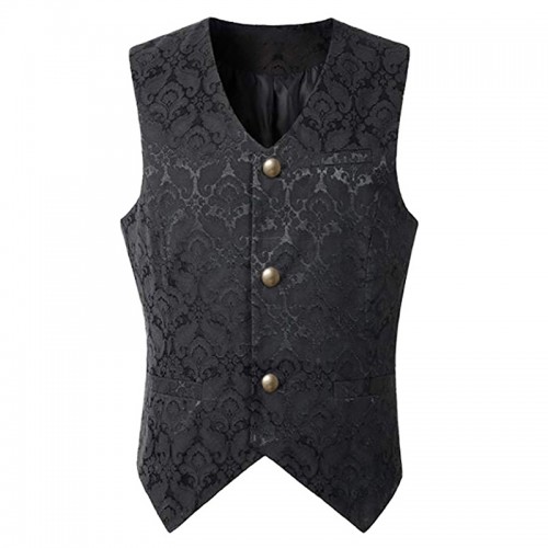 Historical Middle Ages Punk Reenactment Cosplay Costume Vest