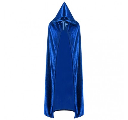 Historical Vintage Cosplay Wizard Grim Reaper Costume Cape Cloak