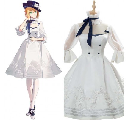 Anime Fate Grand Orde Fate Go Fate Go FGO Fate Grand Order Saber Dress Cosplay Costume