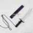 Laughing Under the Clouds Shirasu Kinjō Dagger with Sheath PVC Cospaly Props