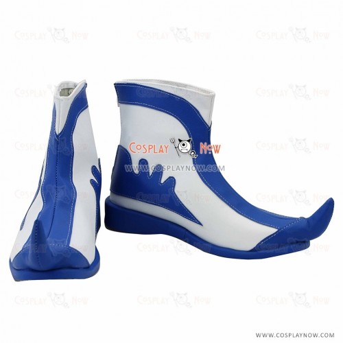 Blade & Soul Cosplay Blue and White porcelain Shoes