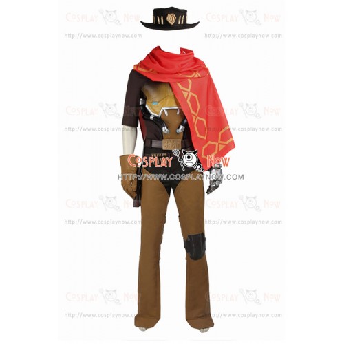 Overwatch Cosplay McCree Costume