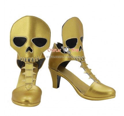 Fate Grand Order Cosplay Shoes Ereshkigal Ereshukigaru Golden Boots
