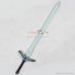 Sword Art OnlineⅡMother Rosary Kirito White Sword with Strap Cosplay Props