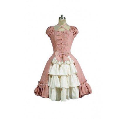 Victorian Lolita Romantic Vintage Sweet Party Gothic Lolita Dress