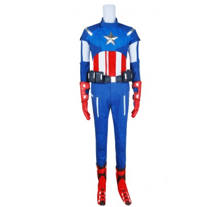 Steve Rogers From The Avengers Captain Americn Cosplay Costume