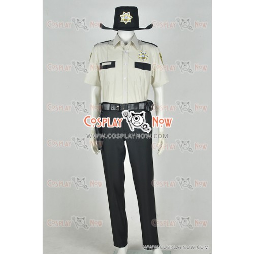 The Walking Dead Rick Grimes Cosplay Costume