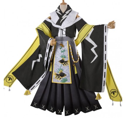 My Hero Academia Boku No Hero Academia Denki Kaminari Chargebolt Flower Festival Kimono Cosplay Costume