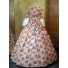 Victorian Lolita Renaissance Multicolor Floral Gothic Lolita Dress