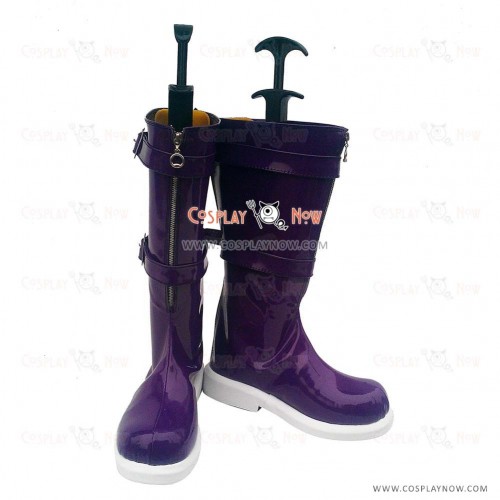 League of Legends Cosplay Shoes Dark Child Annie Purple Lolita Boots