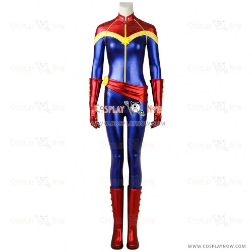Ms. Marvel Costume Cosplay Captain Marvel Carol Danvers outfit