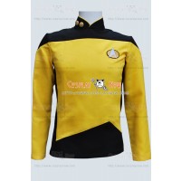 Star Trek TNG The Next Generation Gold Yellow Shirt