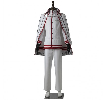 Phantasy Star Online 2 Cosplay Admiral Fleet White Snow Costume Uniform