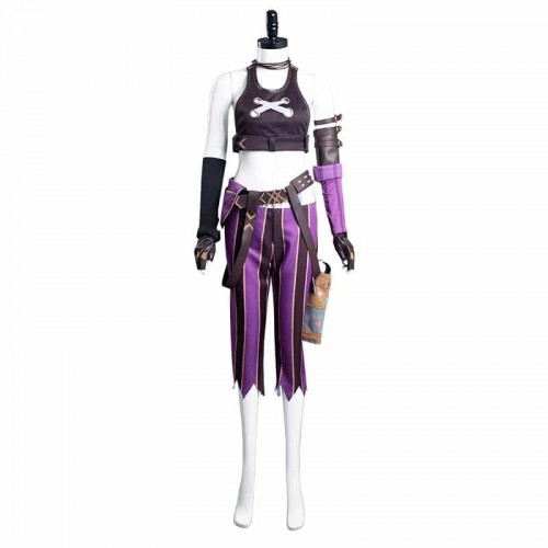 League Of Legends LOL Arcane Jinx Cosplay Costume